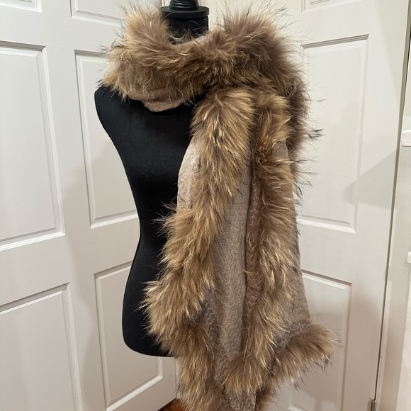 Accessories - Real Fox Fur Wrap and Scarf